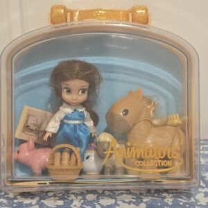 Doll Set - Blue and Gold